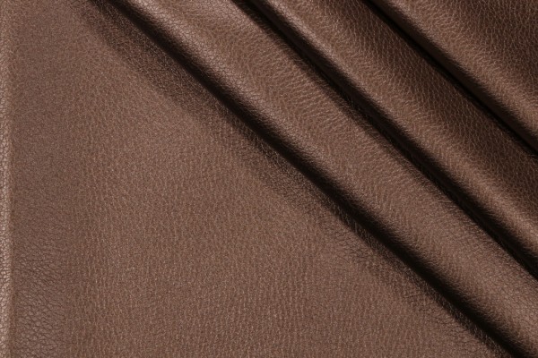 Stof France Ekokuir Brilliant Vinyl Upholstery Fabric in Or Brilliant