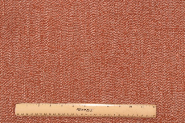 Crypton Leelenau High Performance Woven Chenille Upholstery Fabric in Persimmon