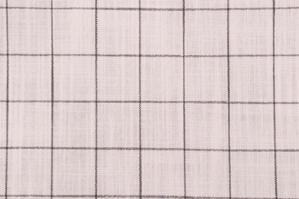 PK Lifestyles Concord Pane Woven Upholstery Fabric in Domino