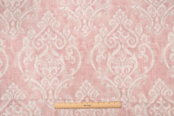 Covington Natalia Printed Linen Blend Drapery Fabric in 73-Petal