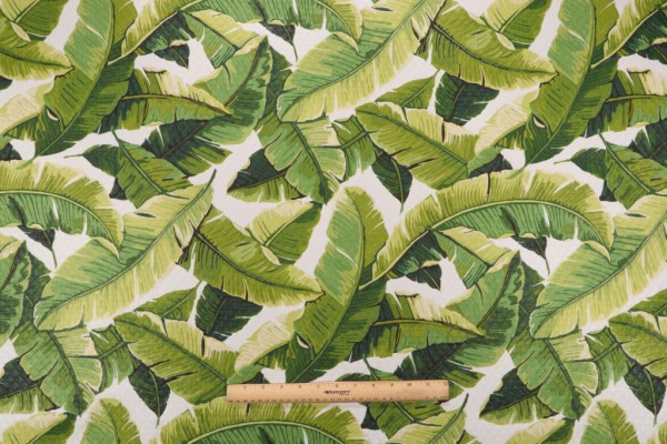 Richloom Balmoral-Diamond Tech Printed Polyester Outdoor Fabric in Palm