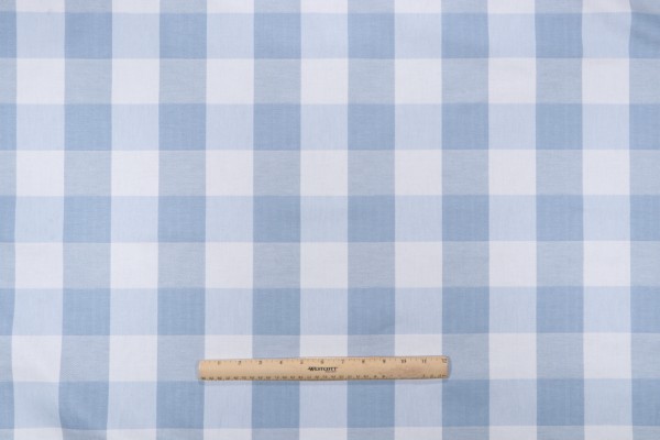 Kaufmann Foxy Plaid Woven Decorator Fabric in Harbor