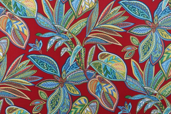 Richloom Crestwood Printed Polyester Outdoor Fabric in Multi