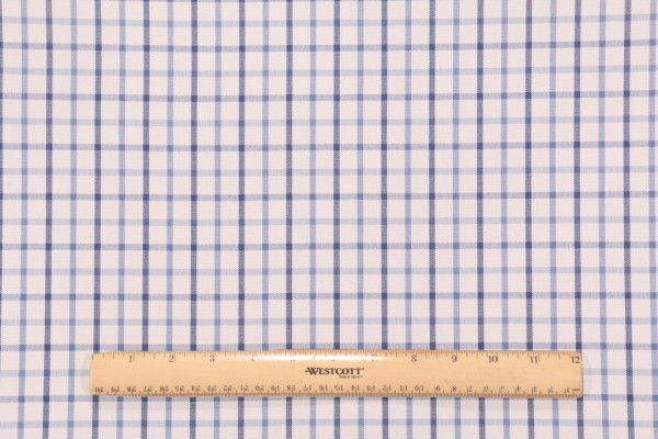 Richloom Nash Woven Polyester Outdoor Fabric in Lapis