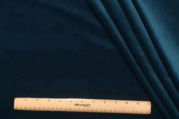 Covington Vitani Velvet Decorator Fabric in 522-Peacock