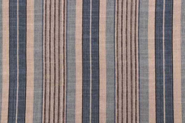 Click for 2.63 Yards Waverly Long Hill Stripe Printed Printed Drapery Fabric in Dresden Waverly Long Hill Stripe Printed Printed Drapery Fabric in Dresden