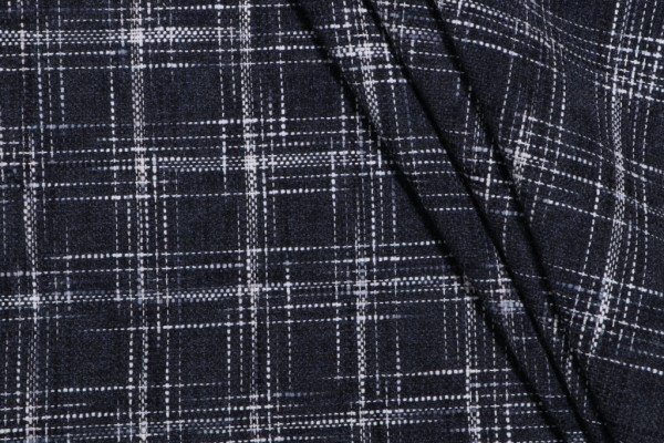 Click for 2.25 Yards PK Lifestyles Hampton Plaid Woven Chenille Upholstery Fabric in Domino PK Lifestyles Hampton Plaid Woven Chenille Upholstery Fabric in Domino