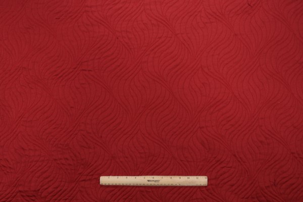Click for 4.63 Yards Thibaut Garden Path Matelasse W85393 Upholstery Fabric in Red Thibaut Garden Path Matelasse W85393 Upholstery Fabric in Red