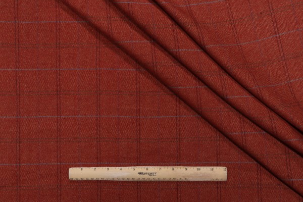 Kaufmann Duncan Woven Decorator Fabric in Cayenne