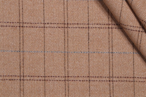 Click for 1.63 Yards P Kaufmann Duncan Woven Decorator Fabric in Camel P Kaufmann Duncan Woven Decorator Fabric in Camel