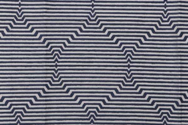 Giles Woven Chenille Upholstery Fabric in Bluestone