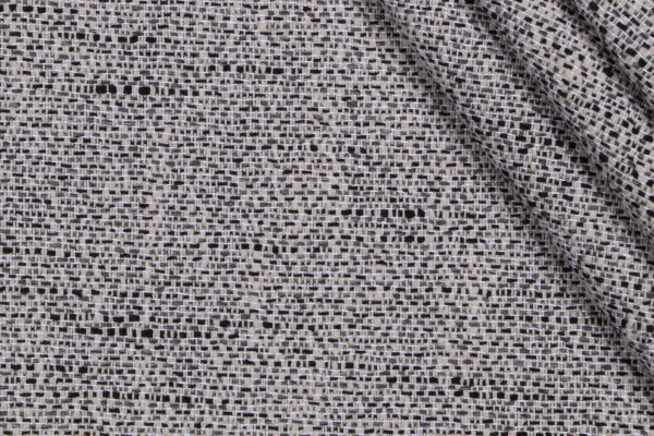 Bella Dura Rustica Woven Polyolefin Outdoor Fabric in Midnight