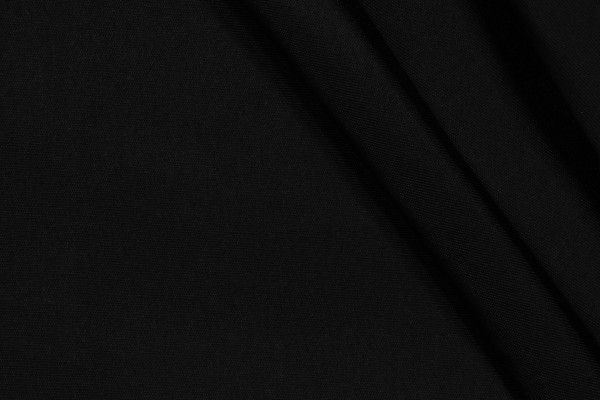 Sunbrella Canvas 5408-0000 Woven Solution Dyed Acrylic Outdoor Fabric in Black