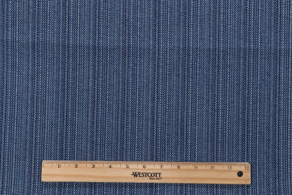 1 Yard Kravet Cruiser Stripe 34499.51.0 Woven Solution Dyed Acrylic Outdoor Fabric in Cobalt CLOSEOUT