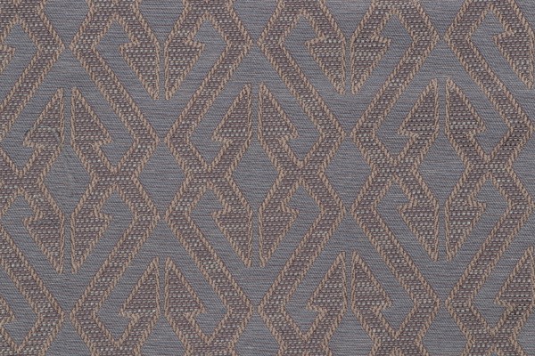 Pupa Woven Upholstery Fabric in Aqua/Camel