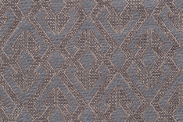 Pupa Woven Upholstery Fabric in Aqua/Camel