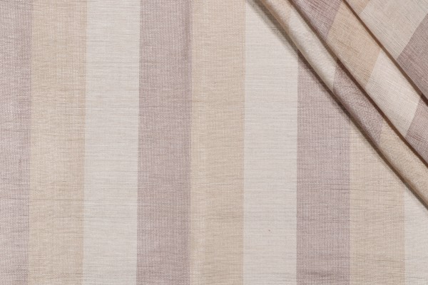 Charming Woven Silk Decorator Fabric in Champagne