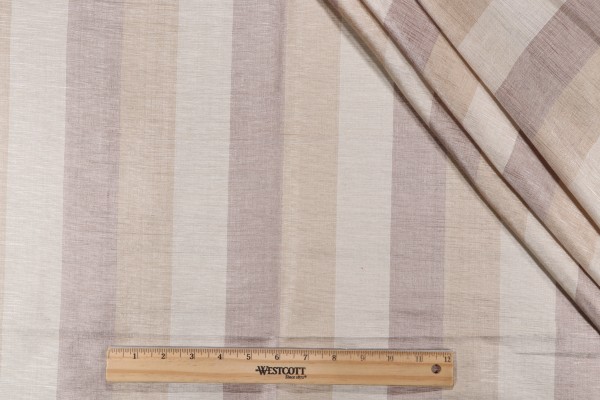 Charming Woven Silk Decorator Fabric in Champagne