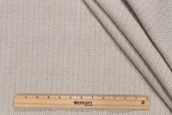 Victoria Woven Upholstery Fabric in Whisper