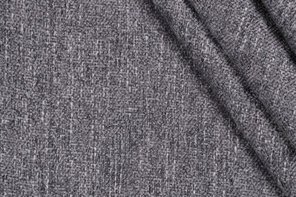 Hines Woven Chenille Upholstery Fabric in Flint