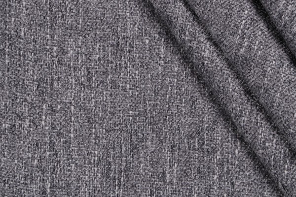 Hines Woven Chenille Upholstery Fabric in Flint