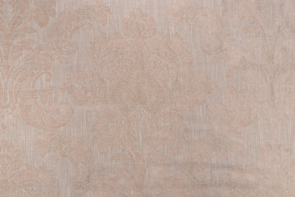 Kent Chenille Damask Upholstery Fabric in Natural
