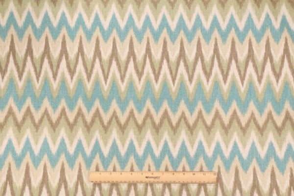 Mill Creek Rifat Printed Cotton Drapery Fabric in Dragopnfly