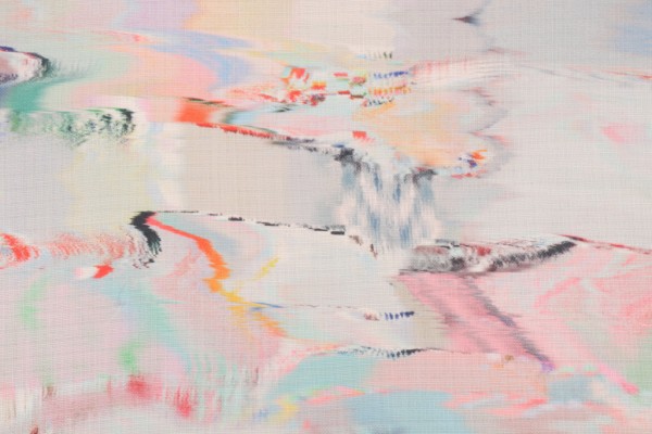 Hamilton Marley Printed Polyester Drapery Fabric in Sherbet