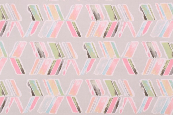 Waverly Spring Into Action Printed Cotton Drapery Fabric in Peony