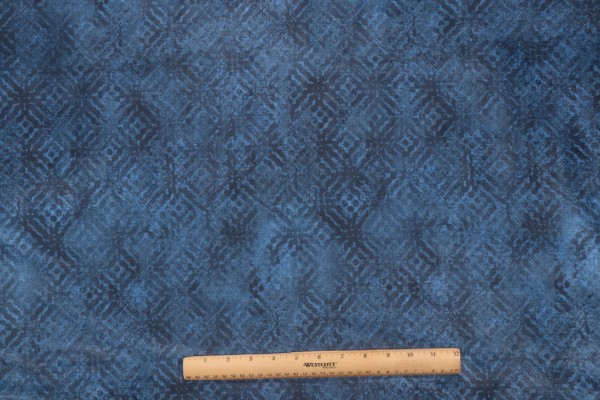 PK Lifestyles Velour Texture Printed Velour Decorator Fabric in Ink (Blue)