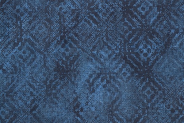 PK Lifestyles Velour Texture Printed Velour Decorator Fabric in Ink (Blue)