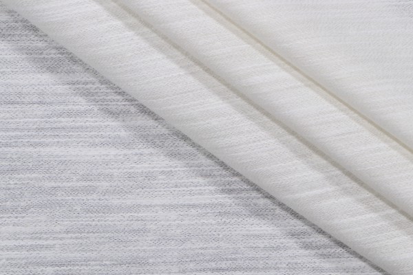 P Kaufmann San Clemente Woven Semi-Sheer Drapery Fabric in Pearl