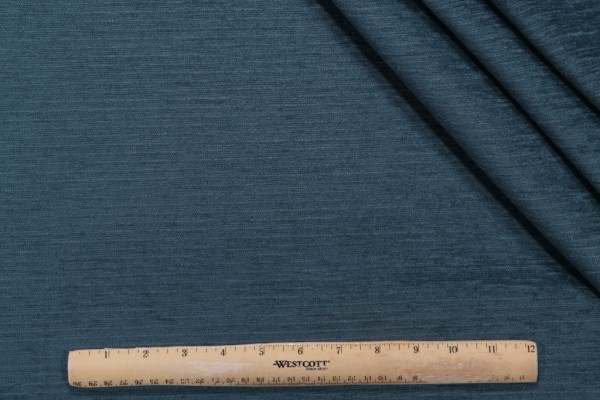 General Woven Chenille Upholstery Fabric in Teal