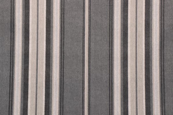 Richloom Solarium Terrace Printed Polyester Outdoor Fabric in Noir