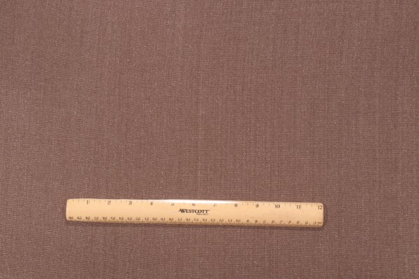 Williams Solid Woven Linen Blend Decorator Fabric in Earth