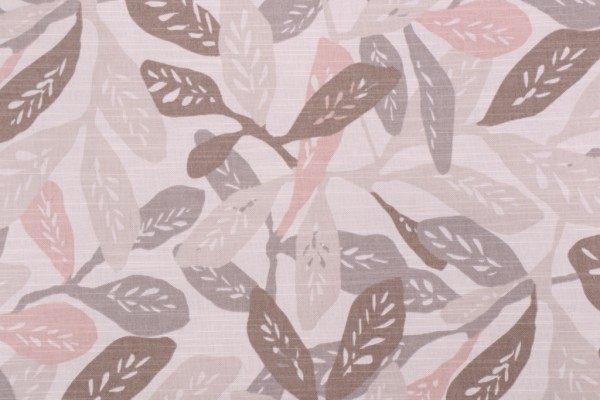 Waverly Field Notes Printed Cotton Drapery Fabric in Biscotti