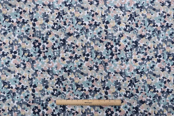 Richloom Cranston Printed Polyester Outdoor Fabric in Dune