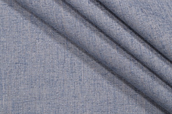 Tempo Dayton Woven Chenille Upholstery Fabric in Sky