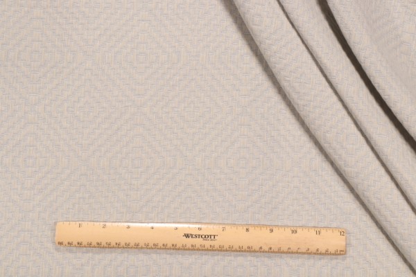 Waverly Serena Woven Matelasse Upholstery Fabric in Seaglass