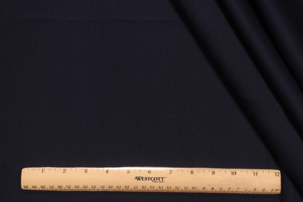 Covington Cowden Woven Cotton Twill Drapery Fabric in 55-Navy