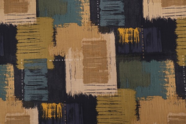 Covington Beyond Printed Cotton Drapery Fabric in 534-Ink