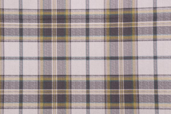 Covington Saybrook Printed Cotton Drapery Fabric in 908-Platinum