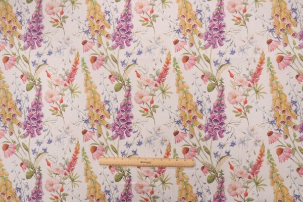 Click for 0.5 Yards Terrasol - England Printed Acrylic Outdoor Fabric in Violet Terrasol - England Printed Acrylic Outdoor Fabric in Violet