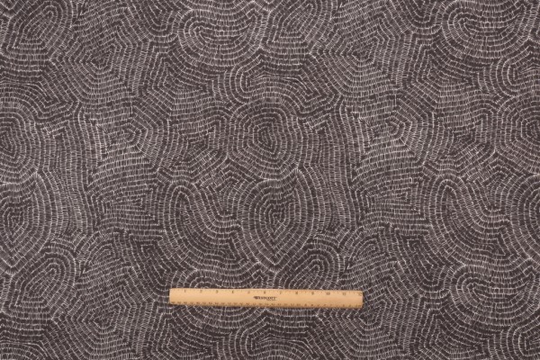 Terrasol - Lanzarote Printed Acrylic Outdoor Fabric in Smoke