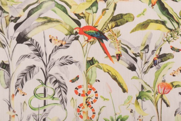 Terrasol - Menagerie Printed Acrylic Outdoor Fabric in Multi