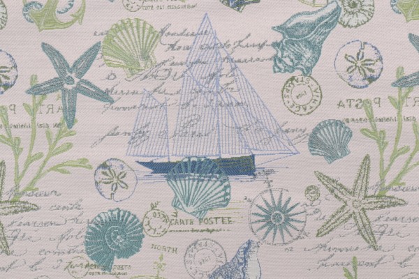 Golding Booth Bay Tapestry Upholstery Fabric in Mojito