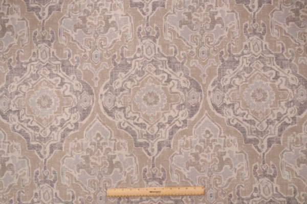 Waverly Izmir Rug Tapestry Upholstery Fabric in Cloud