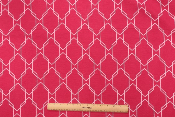 Covington Wireframe Woven Decorator Fabric in 722-Fuchsia