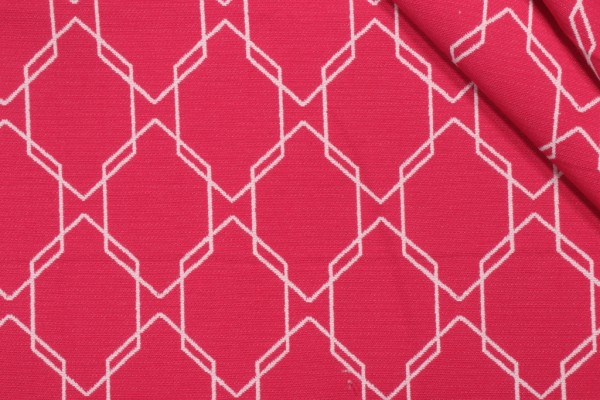 Covington Wireframe Woven Decorator Fabric in 722-Fuchsia