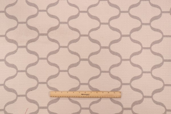 Richloom Azuga Woven Upholstery Fabric in Aluminum